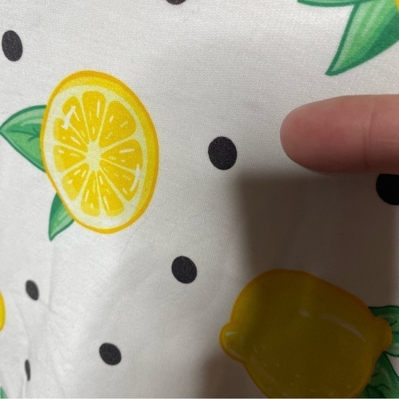 Stripe & Stare Lemon Print Long Sleeve Top - Picture 4 of 6